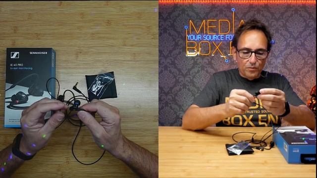Sennheiser IE 40 PRO molded in ear dynamic monitors смотреть онлайн