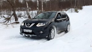 Зимние забав Nissan X Trail T32