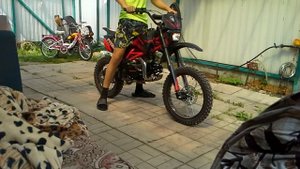 Питбайк - Ирбис ttr 125 ( Звук Выхлопа )