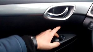 Обучение стеклоподъемника в автоматическом режиме Nissan sentra.