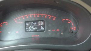 Установка щитка приборов GAMMA 619 на Калину, Приору, 2110-2112