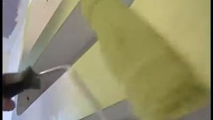 Как красить гипсокартон. Dulux