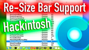 RE-SIZE BAR SUPPORT | MACOS 14 SONOMA | OPEN CORE! HACKINTOSH - ALEXEY BORONENKOV | 4K