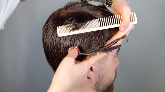 LONG TRIM haircut men | Он-лайн урок стрижек | Удлинённая мужская стрижа