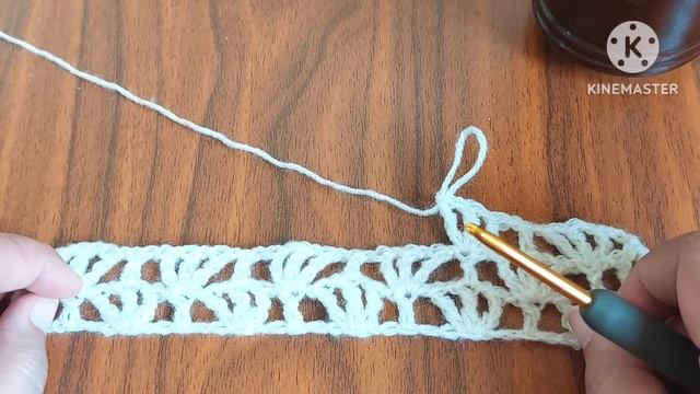 شال كروشيه العروسه المميز. ?سهل وبسيط للمبتدئين مع شكل التزيين النهائي смотреть онлайн