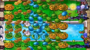 Plants vs Zombies. Прохождение. #14. Выживание. Бесконечно (20 волн).
