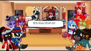 Fnf react to Vs Tabi rework, Gc. My Au