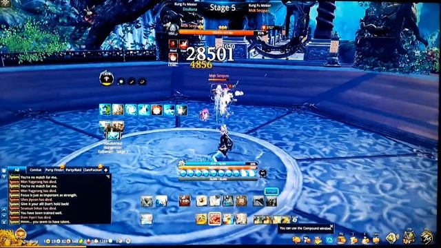 Blade & Soul game/Kungfu Master ws Kungfu Master/trial arena fight.. смотреть онлайн