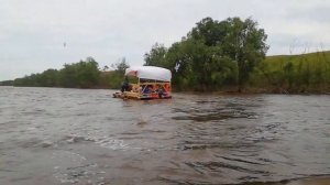 Сплав на плоту ПСН - 10М по реке Омь 12 06 2020 г. Fantasy Club