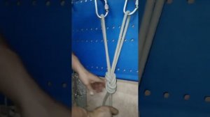 узел Двойная восьмерка / заячьи уши из восьмерки / двойная петля