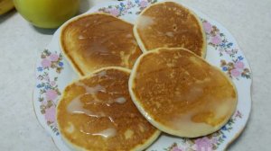 Оладьи на пресном молоке