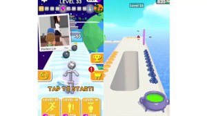 Tall Man Run | Pancake Run - All Level Gameplay Android, iOS