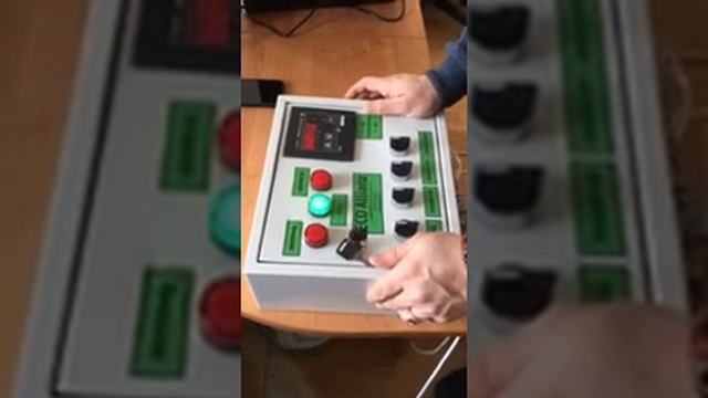 Пульт управления ТРМ для  крематора и инсинератора  установки для утилизации мусора