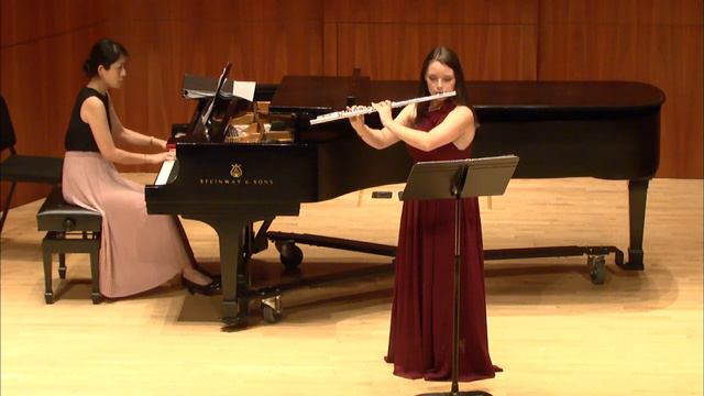 Poulenc Sonate for Flute and Piano, movements 1 + 2 смотреть онлайн