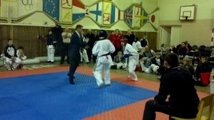Тхэквондо против каратэ кекусинкай  ("ДУХ" кеокушина)