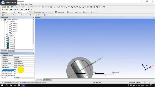 multiple material analysis on piston on static structural analysis смотреть онлайн