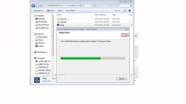 Oracle 11g XE (Express Edition) Installation for Practice Purposes