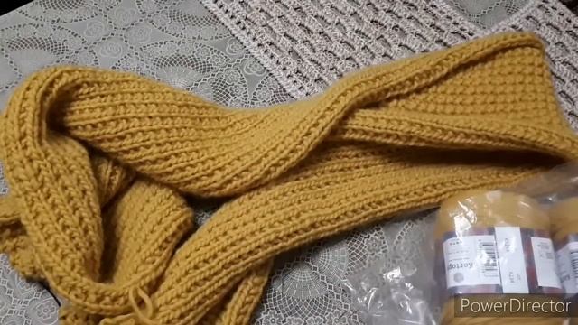 Вчера купила пряжу - сегодня шарф почти готов//Вяжу без остановки//Kartopu Felting Wool завораживае