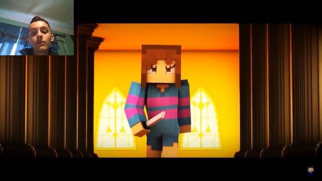 "JudgeMent" Minecraft Undertale Music Video REACTION! смотреть онлайн