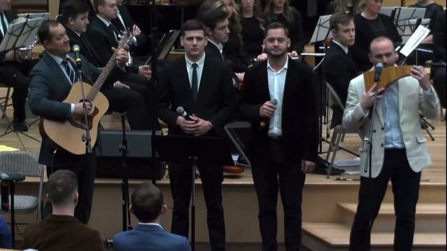РОЖДЕСТВЕНСКАЯ ПЕСНЯ группа #ВасилийПеребиковский. #христианские песни