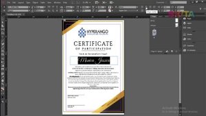 How to insert Names in certificates using InDesign data merge with Ms Excel?
