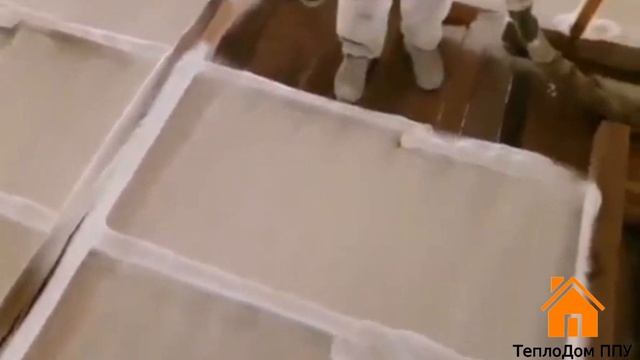 Утепление крыши пенополиуретаном (ППУ) смотреть онлайн