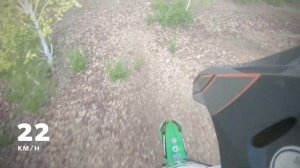 Мах скорость Kawasaki kx450f по gps. Покатуха по карьеру на Kawasaki kx450f и питбайках kayo.