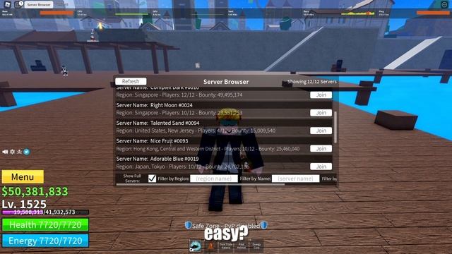 How To Lower The Ping ( 999 ping Go 70 Ping ) In Blox Fruits