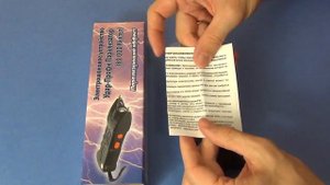 Комплектация - Электрошокер Удар-Профи