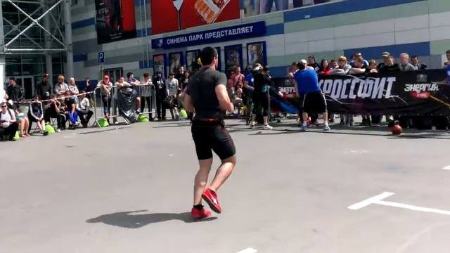 WOD 3 - 53 повтора. Кроссфит Челябинск смотреть онлайн