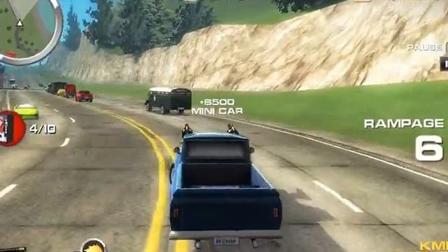 BURNIN' RUBBER Crash n' Burn Video Game Walkthrough смотреть онлайн