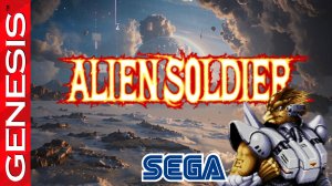 "Alien Soldier на Mega Drive — Хардкорный Экшен от Treasure! Выживешь?"