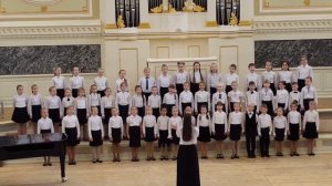 Концерт в Капелле  Младший хор "Невская доминанта". Где живешь ты, сон ...Муз. Е.Подгайца
