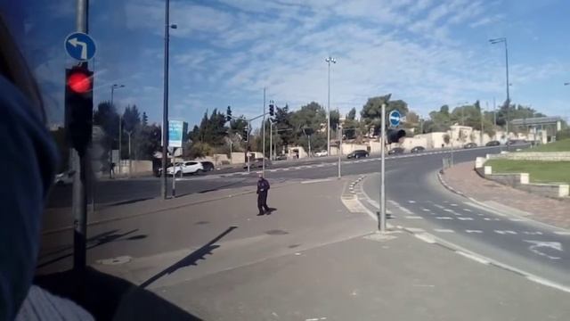 Израиль. масличная гора тоннель в масличной горе. храмовая гора въезд в Иерусалим.