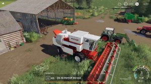 Farming Simulator 19 - НОВЫЙ КОМБАЙН И ПРОИЗВОДСТВО - Фермер на НИЧЕЙНОЙ ЗЕМЛЕ # 23