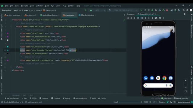 Statusbar & Toolbar Customize in Android Studio.|| Free Source Code.