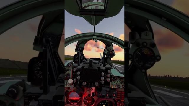 Посадка J-7D (китайская копия МиГ-21), War Thunder, VR.