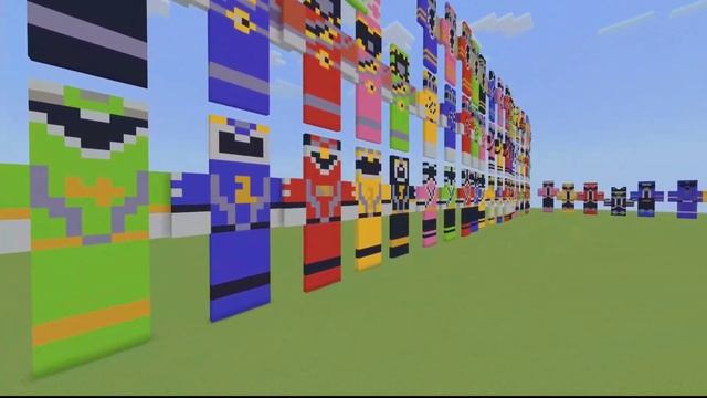 My Super Sentai - All Sentai Rangers in Minecraft смотреть онлайн