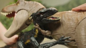 Mattel Jurassic World T-REX Vs INDORAPTOR Commercial!! ---- Jurassic Collector