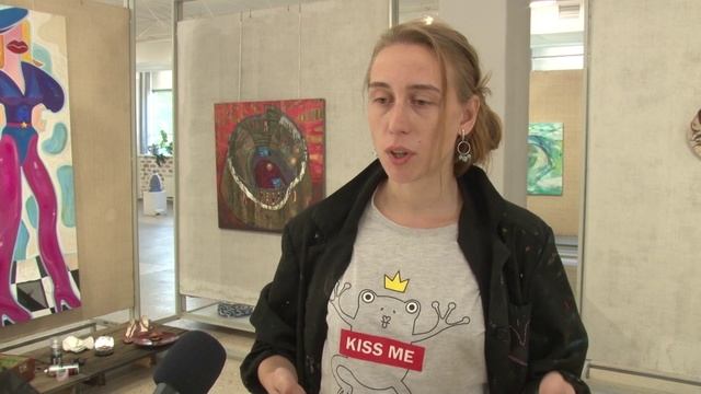 Необычное арт-пространство открылось в Выставочном зале. Панорама 15 августа 2023