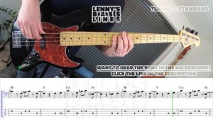 Jack Johnson - Washing Dishes - Bass Line - Score - Tabs - Cover