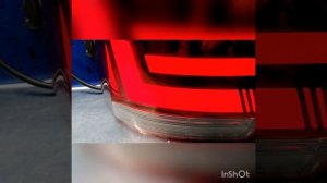 Full Led задний фонарь. Volkswagen polo sedan GT. Тюнинг фар, фонарей своими руками.  led оптика