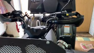 Поставил доп свет на stels Leopard 650