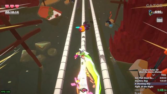 Skator Gator 3D | Any% (Demo) in 2:56.15 IGT смотреть онлайн
