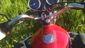 Покатушки на мопеде альфа за грибами.