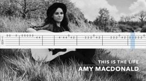Amy Macdonald - This Is The Life I Easy Guitar Tab/Tutorial