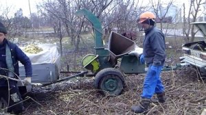 Дробилка веток , измельчитель веток , щепорез  2М5 раз