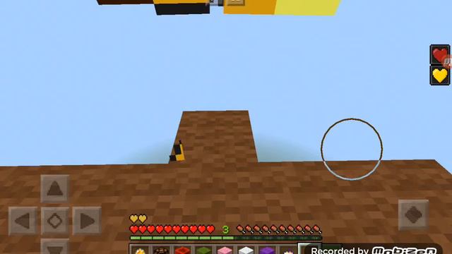 #3 Девушка выживание на платформе с Hубом и про в Minecraft. Видео троллинг. смотреть онлайн