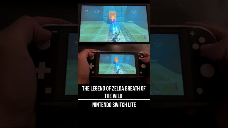 The Legend of Zelda Breath of the Wild Nintendo Switch Lite Gameplay #nintendoswitchlite #switchlite