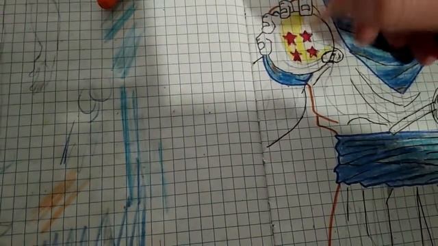 Как нарисовать Сон Гоку. Супер саян. Драгонболл. Драконий жемчуг смотреть онлайн